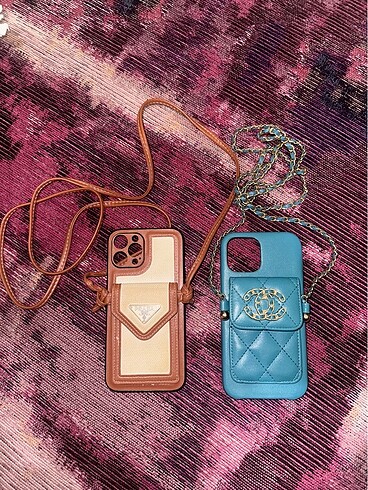Prada chanel askılı telefon kılıfı 12pro max