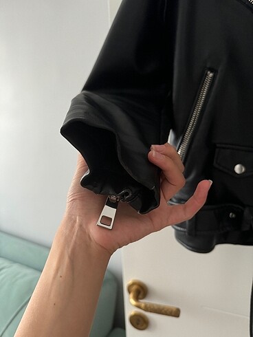 xs Beden Oversize deri ceket