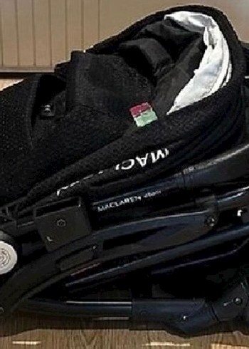 Maclaren Atom Siyah Bebek Arabası - Görsel 9