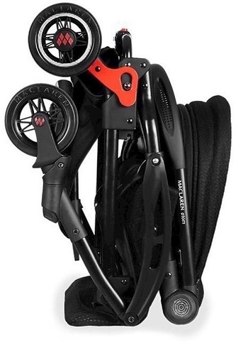 Maclaren Atom Siyah Bebek Arabası - Görsel 5