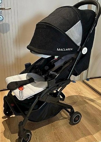 Maclaren Atom Siyah Bebek Arabası - Görsel 14