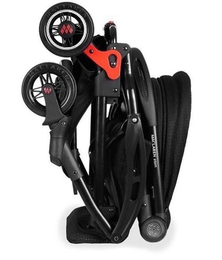 Maclaren Atom Siyah Bebek Arabası - Görsel 5