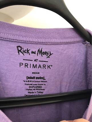 Primark Rick and morty tişört