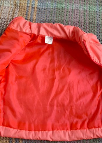 Kızlar için Fermuarlı Pembe Street Wear Yelek - Görsel 2