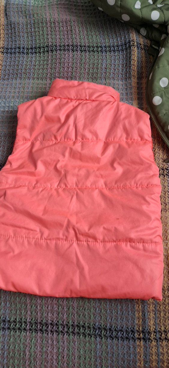 Kızlar için Fermuarlı Pembe Street Wear Yelek - Görsel 3