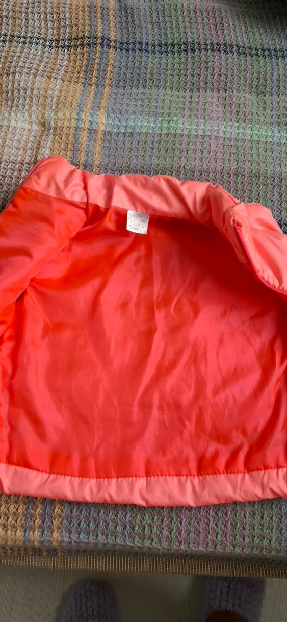 Kızlar için Fermuarlı Pembe Street Wear Yelek - Görsel 2