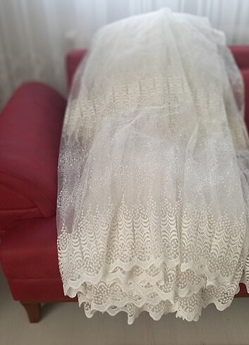 Tül salon oturma odası için 2.40 boyu 4 metre eni