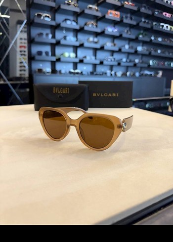 Bvlgari Kadın Kahverengi Parlak Gözlük