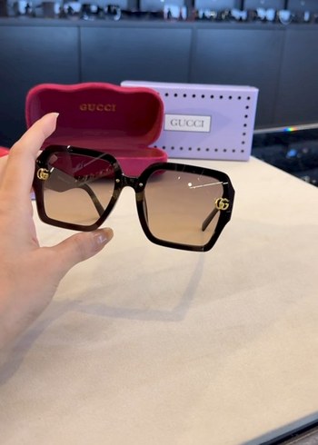 Beden Gucci Kadın Kahverengi Parlak Gözlük