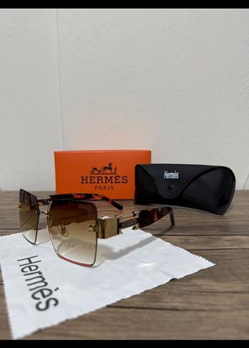 Bej Transparan Kadın Güneş Gözlüğü - Görsel 2