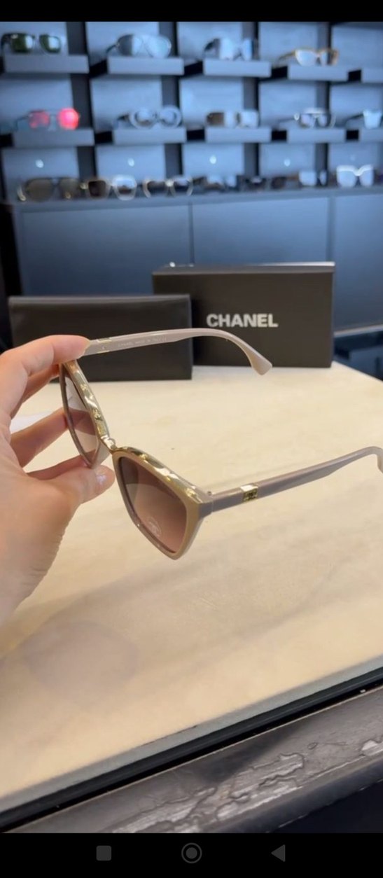 Bej Transparan Kadın Gözlüğü - Görsel 5