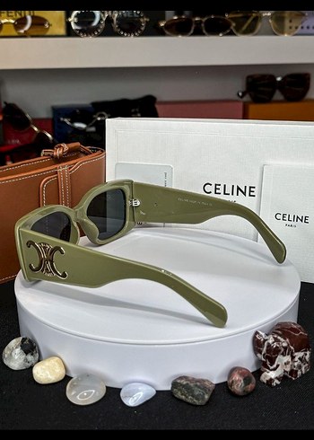 Hafif Haki Kadın Güneş Gözlüğü - Görsel 3