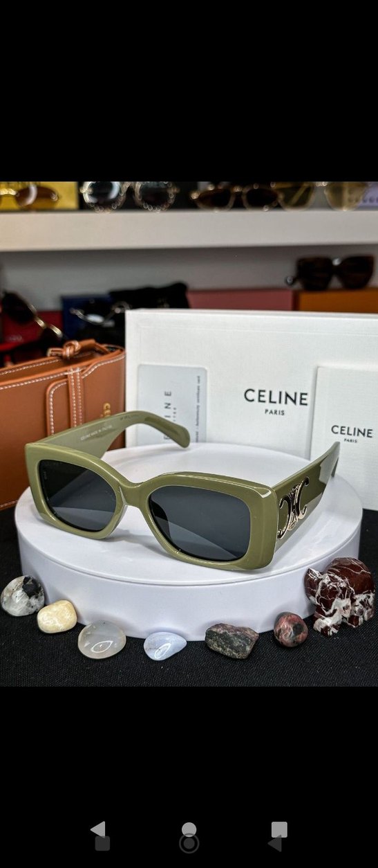 Hafif Haki Kadın Güneş Gözlüğü - Görsel 2