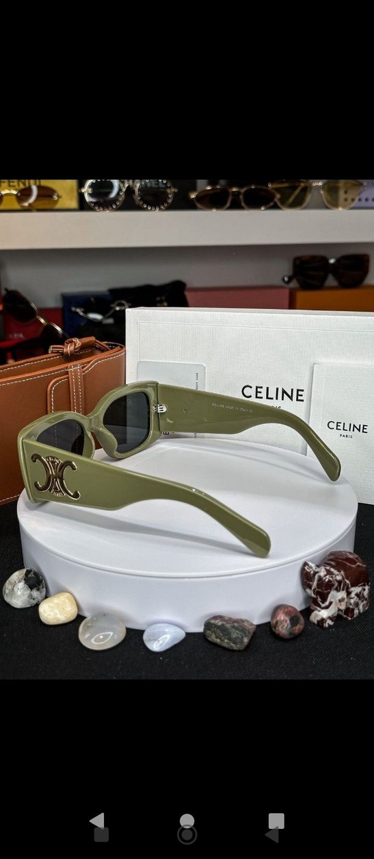 Hafif Haki Kadın Güneş Gözlüğü - Görsel 3