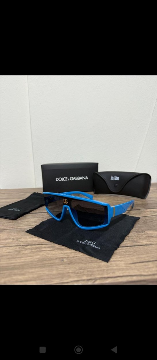 Kadınlar İçin Koyu Mavi Sokak Stili Gözlüğü - Görsel 2