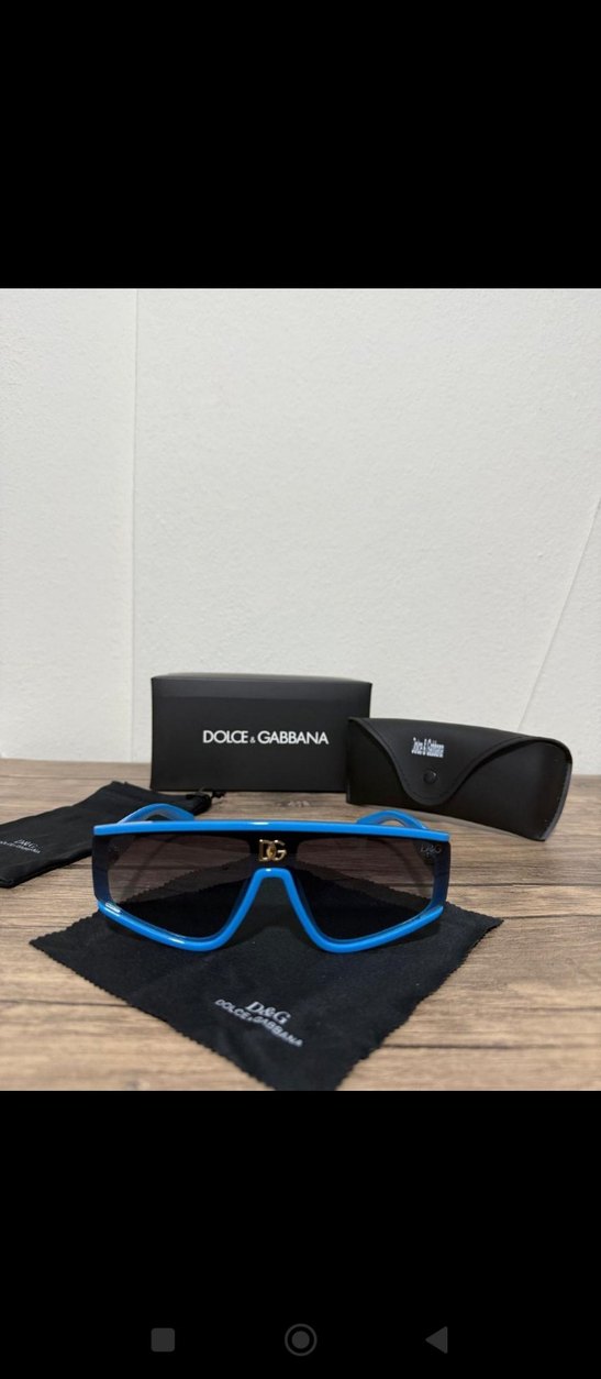 Kadınlar İçin Koyu Mavi Sokak Stili Gözlüğü - Görsel 3