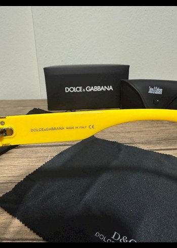 Parlak Sarı Erkek Sokak Tarzı Güneş Gözlüğü - Görsel 4