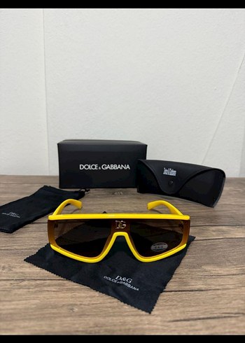 Parlak Sarı Erkek Sokak Tarzı Güneş Gözlüğü - Görsel 3