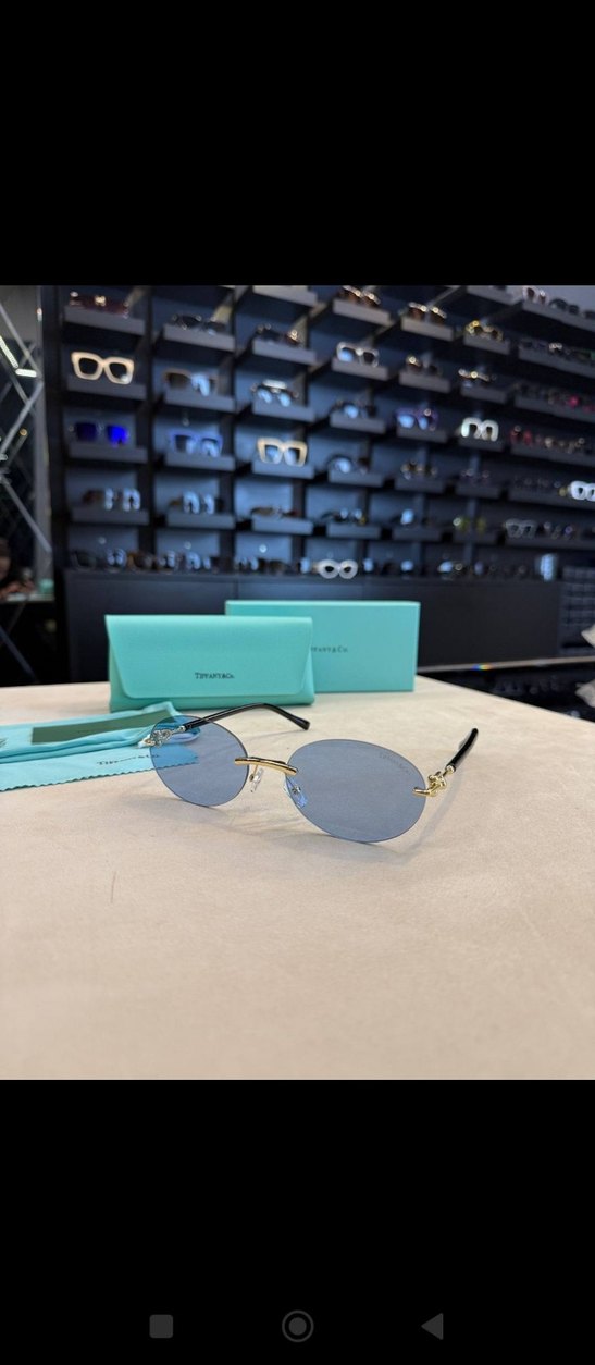 Pastel Mavi Kadın Güneş Gözlüğü - Görsel 2