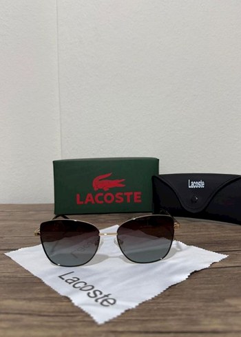 Şeffaf Parlak Kahverengi Kadın Güneş Gözlüğü - Görsel 4