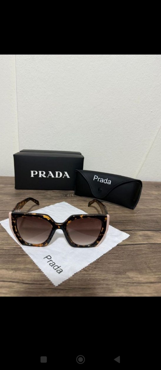 Bej Büyük Kadın Güneş Gözlüğü - Görsel 3