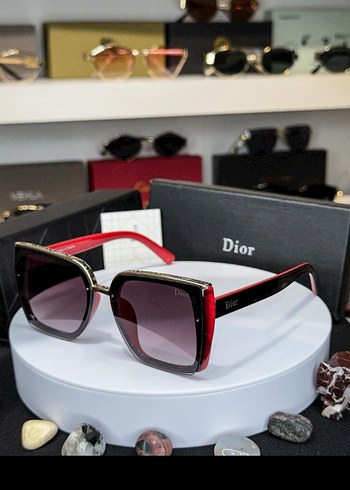 Klasik Kadın Kahverengi Parlak Güneş Gözlüğü - Görsel 2