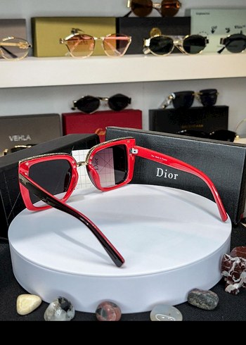 Klasik Kadın Kahverengi Parlak Güneş Gözlüğü - Görsel 3