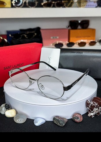 Bej Gri Klasik Kadın Gözlüğü - Görsel 2