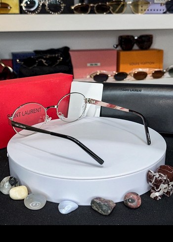 Bej Gri Klasik Kadın Gözlüğü - Görsel 3