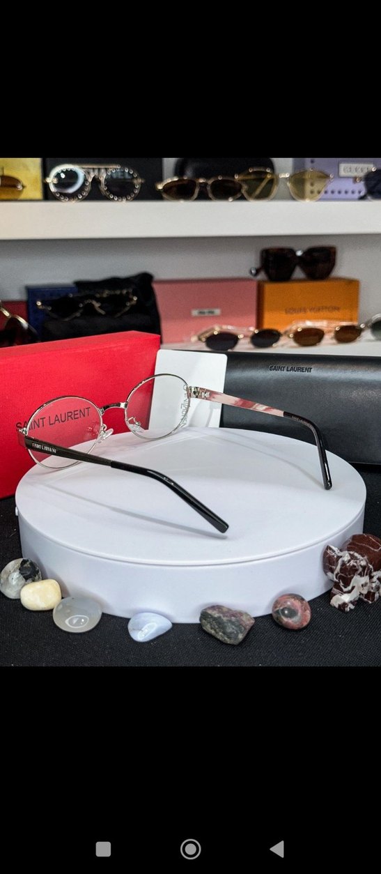 Bej Gri Klasik Kadın Gözlüğü - Görsel 3