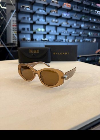 Bvlgari Kadın Kahverengi Parlak Gözlük