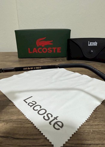 Beden siyah Renk Lacoste Siyah Erkek Güneş Gözlüğü