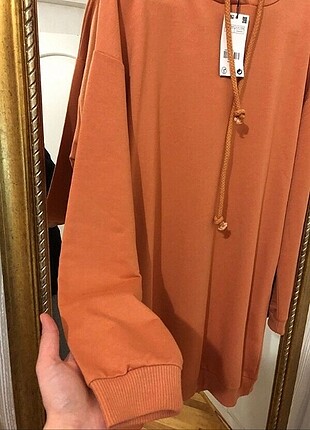 s Beden turuncu Renk Tunik sweatshirt