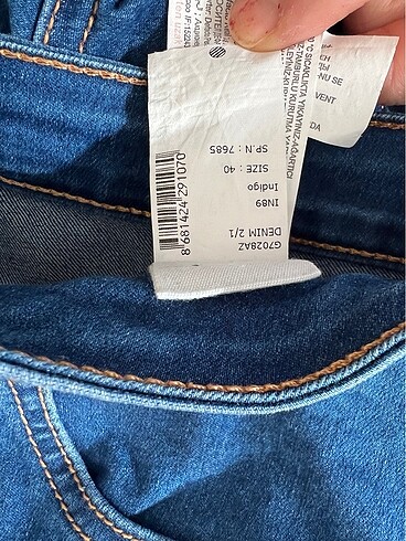 40 Beden Mini kot şort