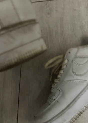 Kadın Beyaz Bağcıklı Spor Ayakkabı - Görsel 6