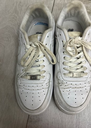 Kadın Beyaz Bağcıklı Spor Ayakkabı - Görsel 2