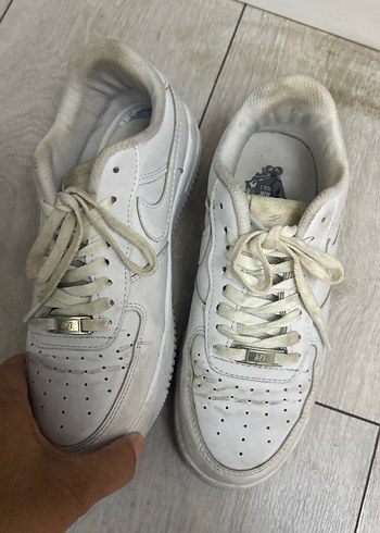 Kadın Beyaz Bağcıklı Spor Ayakkabı - Görsel 4