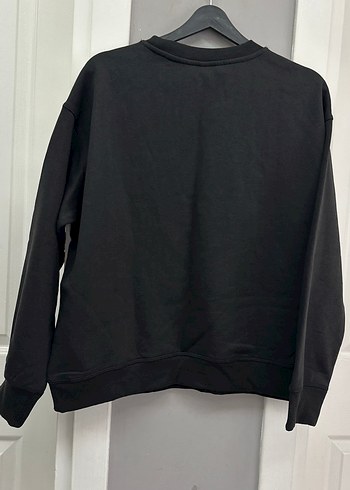 Siyah Paris Baskılı Kadın Sweatshirt - Görsel 3