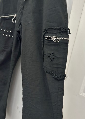 Kadın Siyah Bol Kesim - Görsel 7