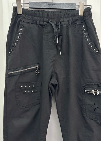 Kadın Siyah Bol Kesim - Görsel 2