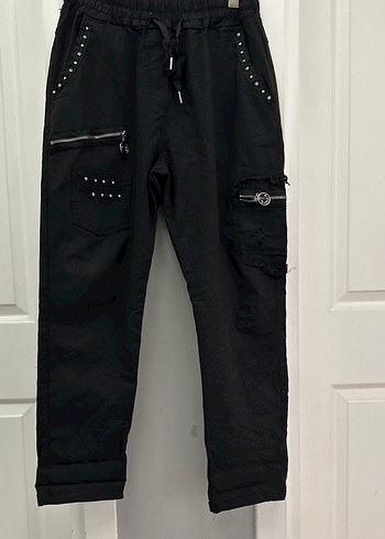 Kadın Siyah Bol Kesim - Görsel 5