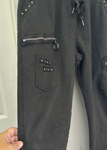 Kadın Siyah Bol Kesim - Görsel 8