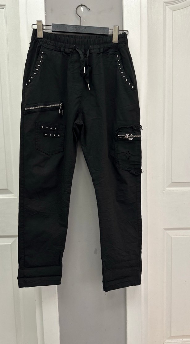 Kadın Siyah Bol Kesim - Görsel 5