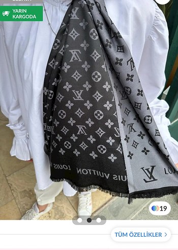 ÇİFT TARAFLI şal - Görsel 2