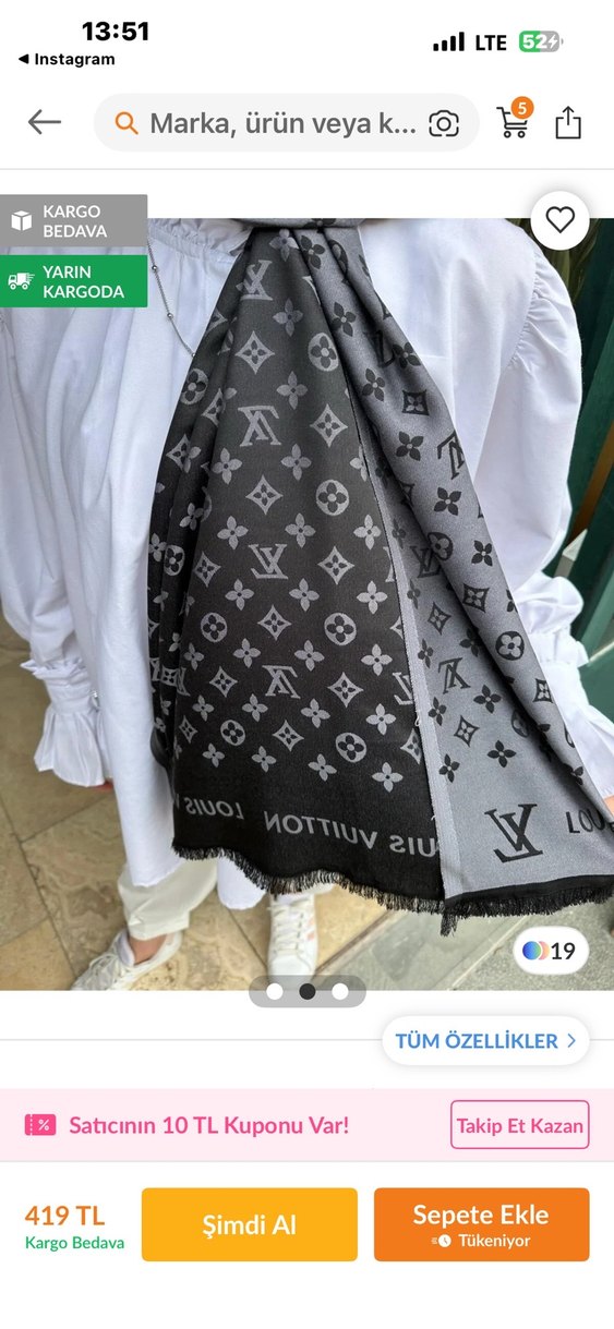 ÇİFT TARAFLI şal - Görsel 2