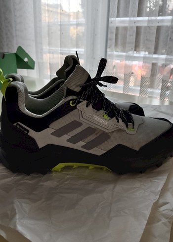 Adidas terrex goretex gri Bağcıklı Erkek Outdoor Ayakkabı - Görsel 5