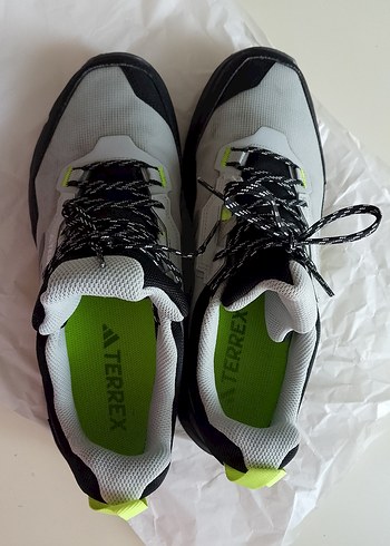 Adidas terrex goretex gri Bağcıklı Erkek Outdoor Ayakkabı - Görsel 2