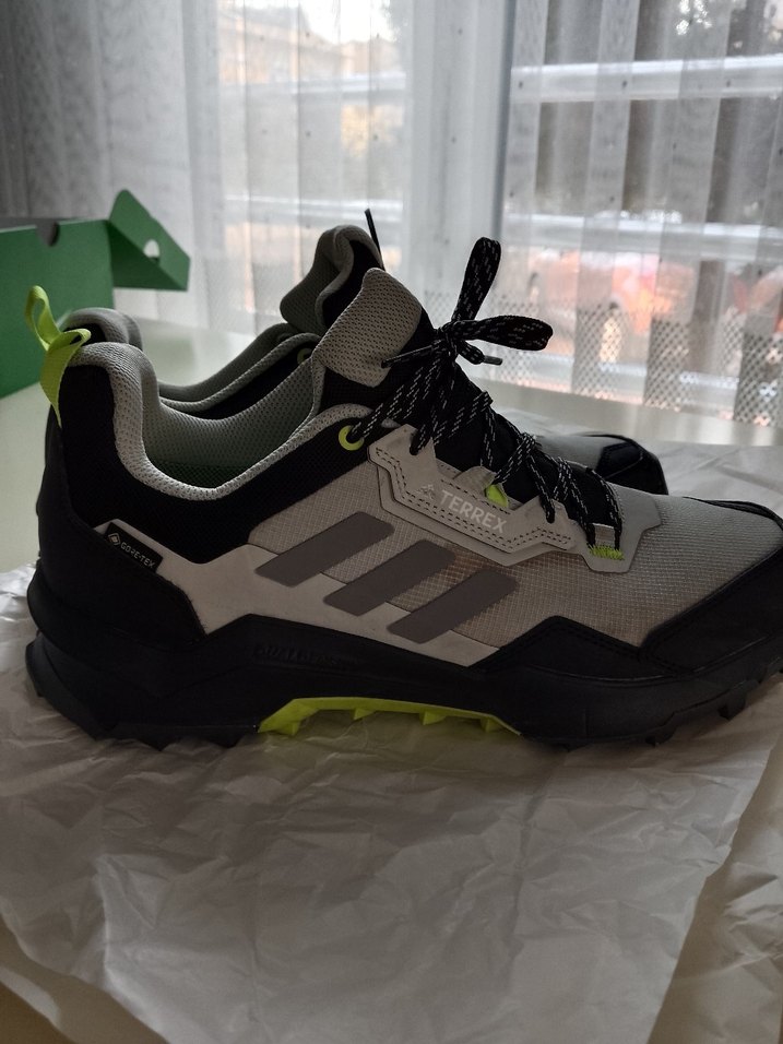 Adidas terrex goretex gri Bağcıklı Erkek Outdoor Ayakkabı - Görsel 4