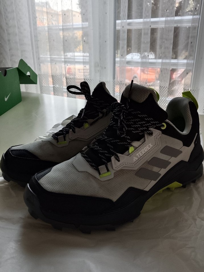 Adidas terrex goretex gri Bağcıklı Erkek Outdoor Ayakkabı - Görsel 3