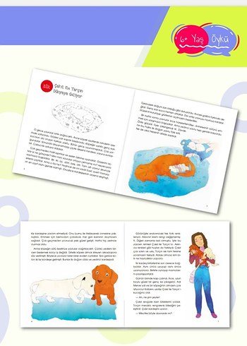 Çakıl ile Tarçın - Renkli Çocuk Kitabı - Görsel 2